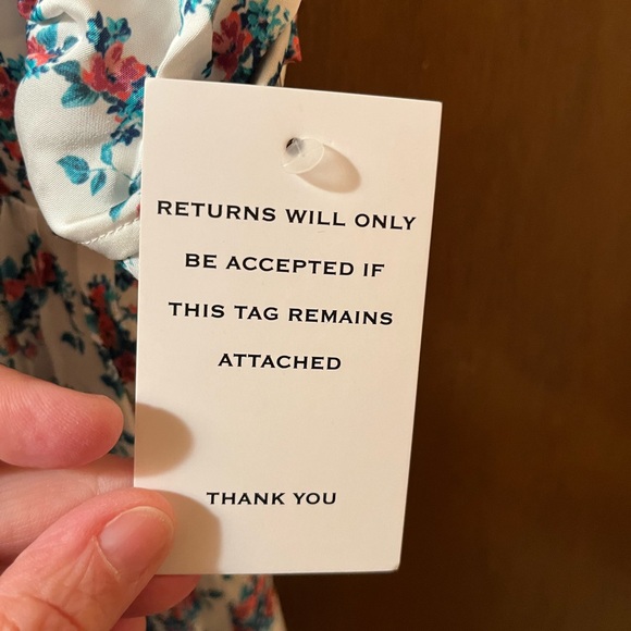 NWT For Love And Lemons Taggart Floral Mini Dress - Picture 14 of 16